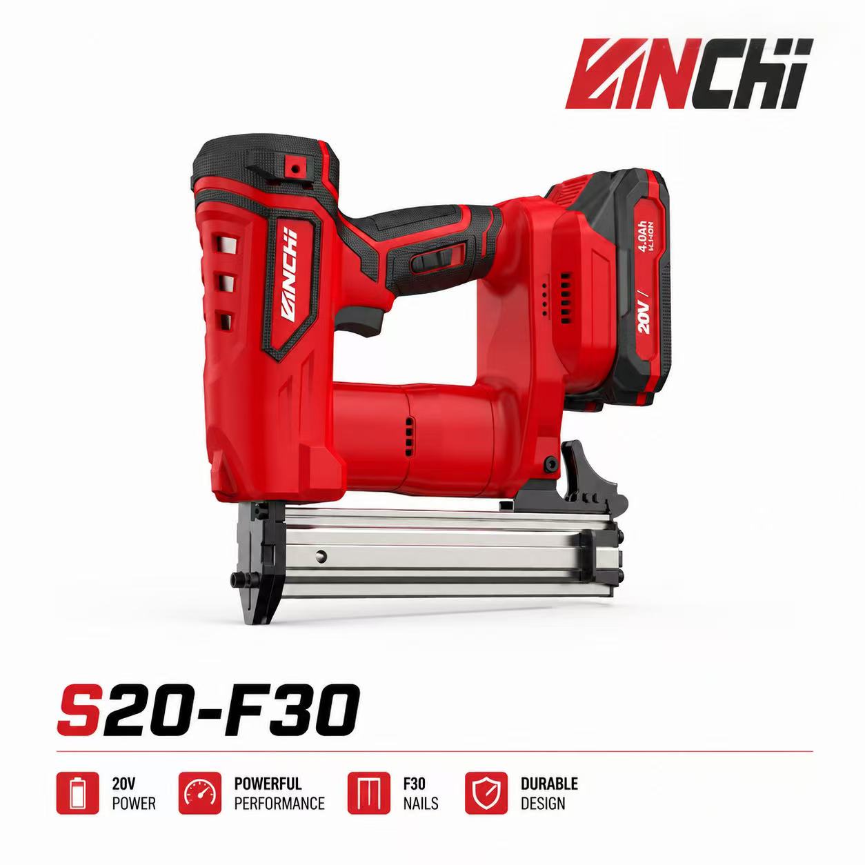 WINCHI S20-F30 20V cordless nailer