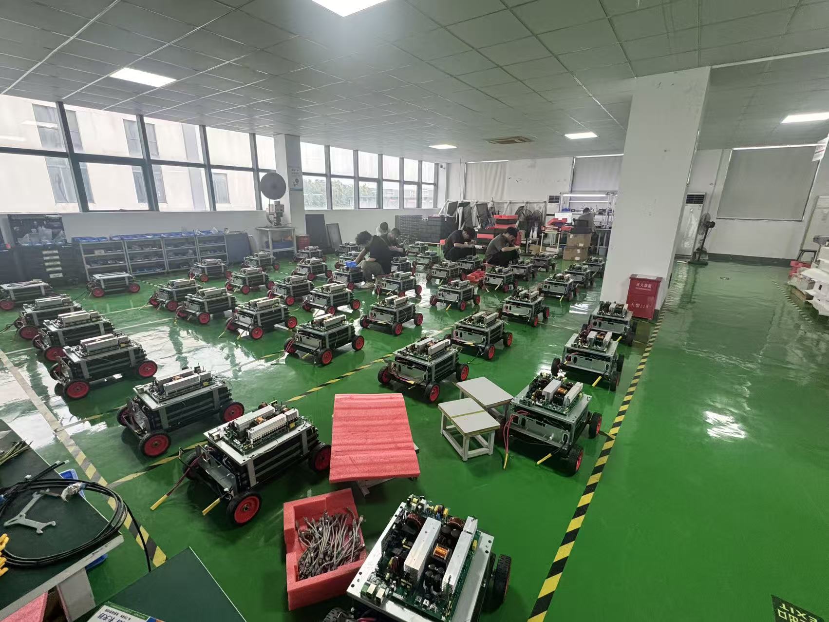 WINCHI mobile energy assembly area